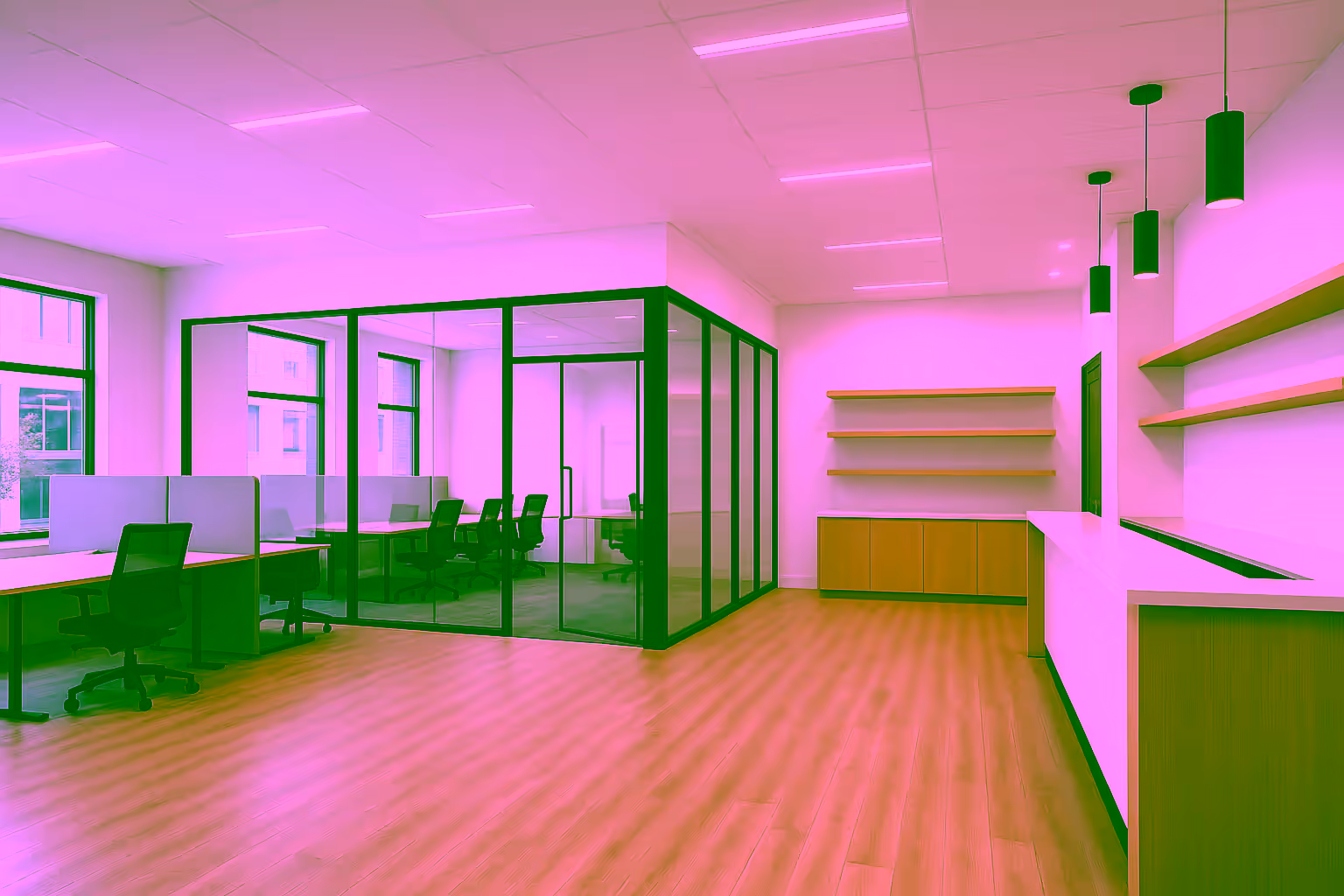 Kelowna commercial renovation office and retail interior
